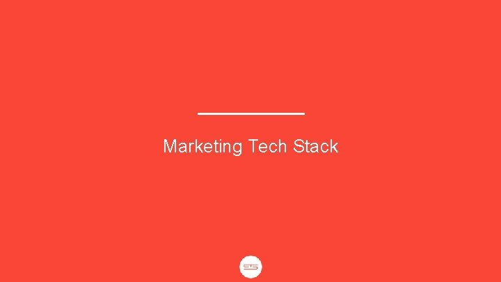 Marketing Tech Stack 