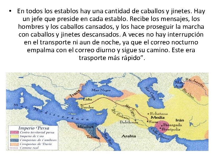  • En todos los establos hay una cantidad de caballos y jinetes. Hay