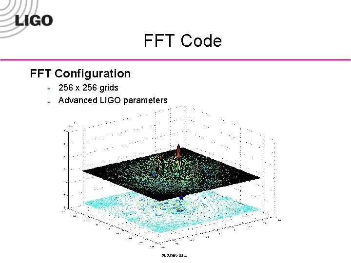 FFT Code FFT Configuration » » 256 x 256 grids Advanced LIGO parameters G