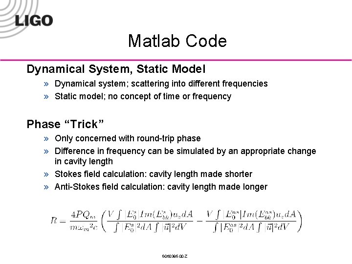 Matlab Code Dynamical System, Static Model » Dynamical system; scattering into different frequencies »