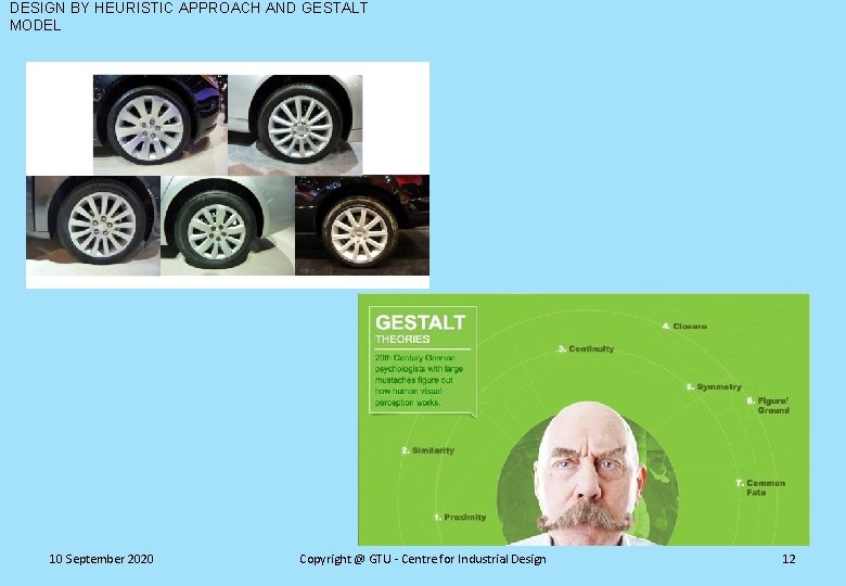 DESIGN BY HEURISTIC APPROACH AND GESTALT MODEL 10 September 2020 Copyright @ GTU -