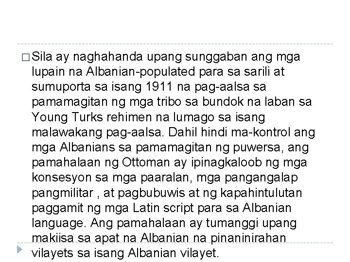 � Sila ay naghahanda upang sunggaban ang mga lupain na Albanian-populated para sa sarili