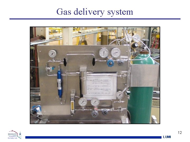 Gas delivery system 12 LUMI 