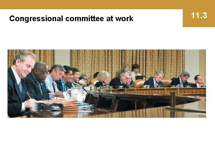 Congressional committee at work 11. 3 