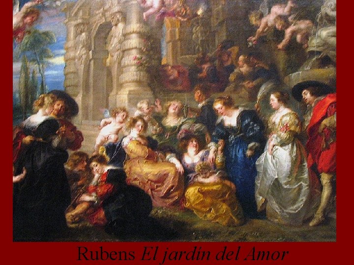 Rubens El jardín del Amor 