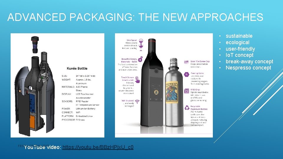 ADVANCED PACKAGING: THE NEW APPROACHES • • • You. Tube video: https: //youtu. be/BBz.