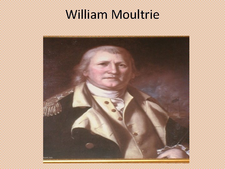 William Moultrie 