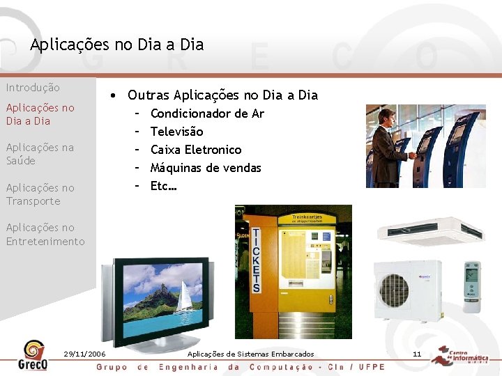 Aplicações no Dia a Dia Introdução Aplicações no Dia a Dia Aplicações na Saúde