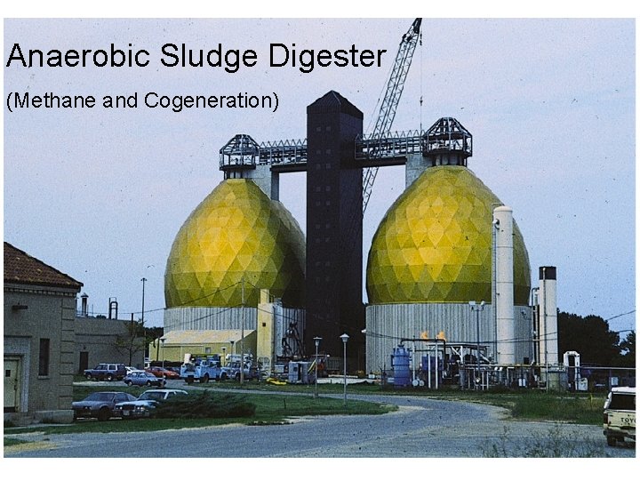 Anaerobic Sludge Digester (Methane and Cogeneration) 