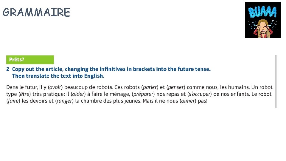 GRAMMAIRE 