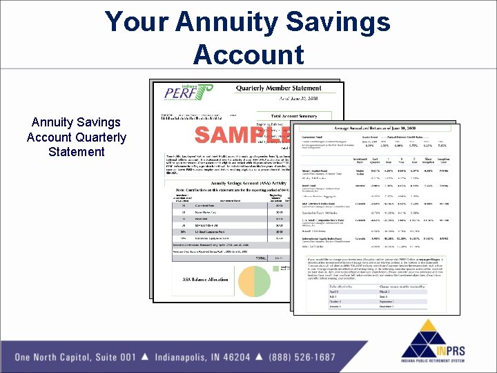 Your Annuity Savings Account Quarterly Statement 