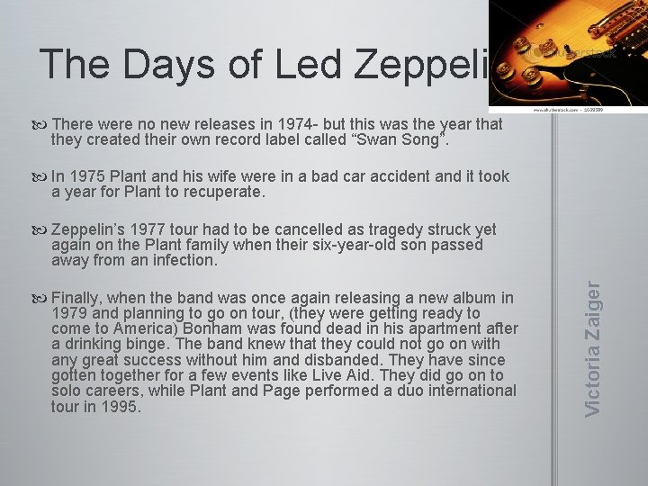 The Days of Led Zeppelin There were no new releases in 1974 - but