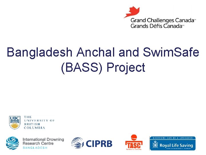 Bangladesh Anchal and Swim. Safe (BASS) Project 