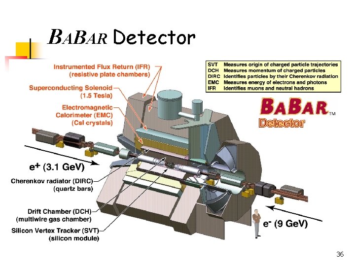 BABAR Detector 36 