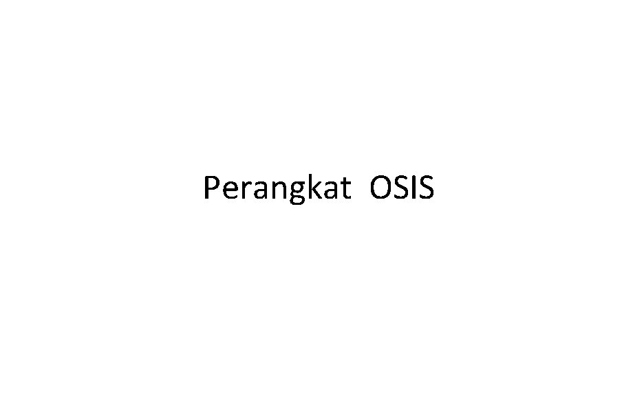 Perangkat OSIS 