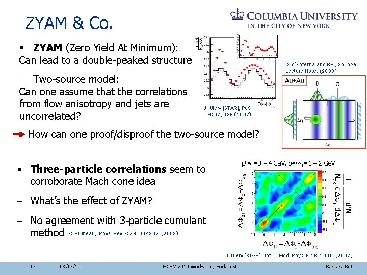 ZYAM & Co. § ZYAM (Zero Yield At Minimum): Can lead to a double-peaked