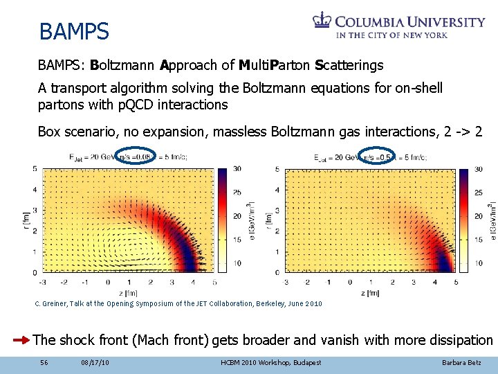 BAMPS: Boltzmann Approach of Multi. Parton Scatterings A transport algorithm solving the Boltzmann equations