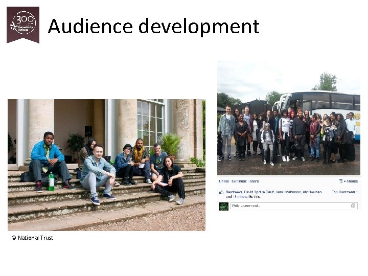 Audience development © National Trust 