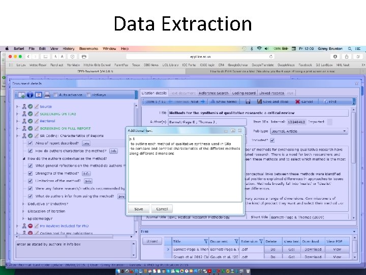 Data Extraction 