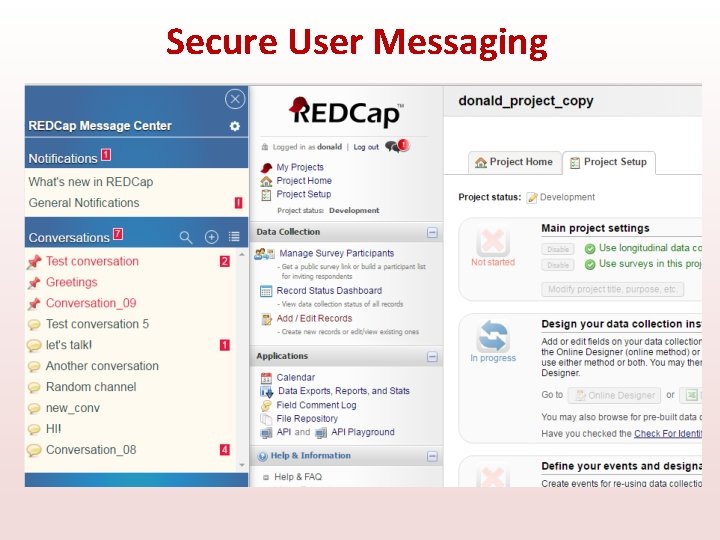 Secure User Messaging 