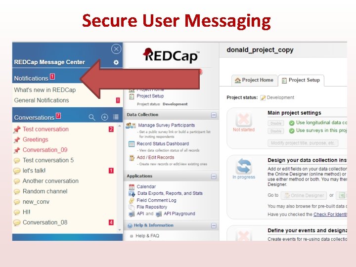 Secure User Messaging 