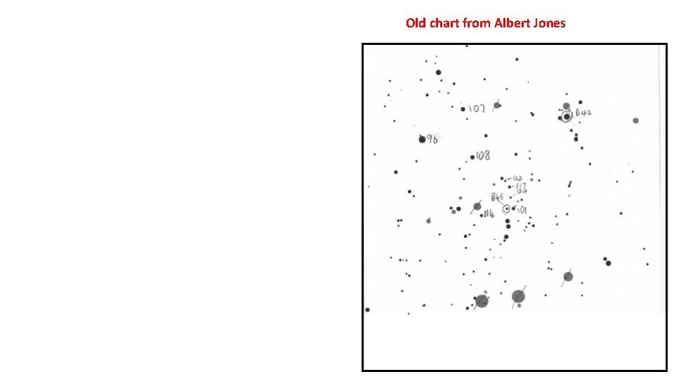 Old chart from Albert Jones 
