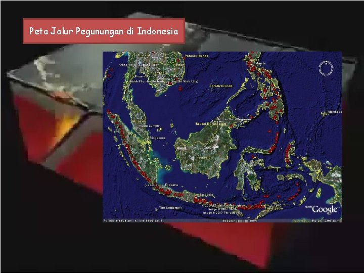 Peta Jalur Pegunungan di Indonesia 