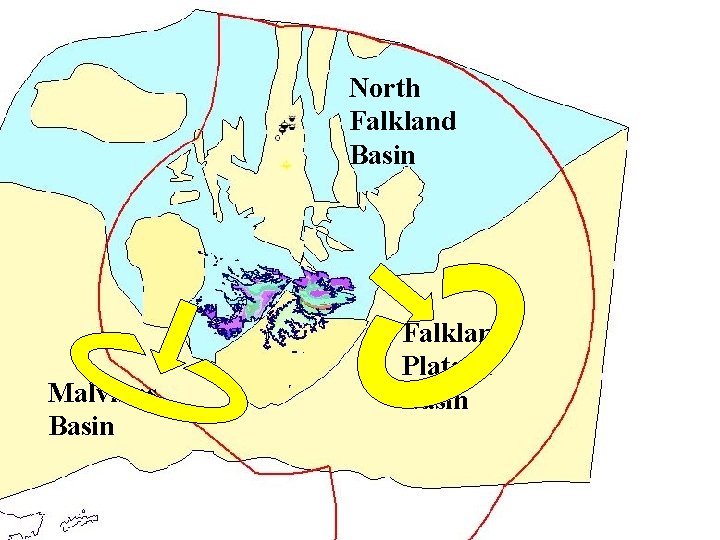 North Falkland Basin Malvinas Basin © NERC All rights reserved Falkland Plateau Basin 
