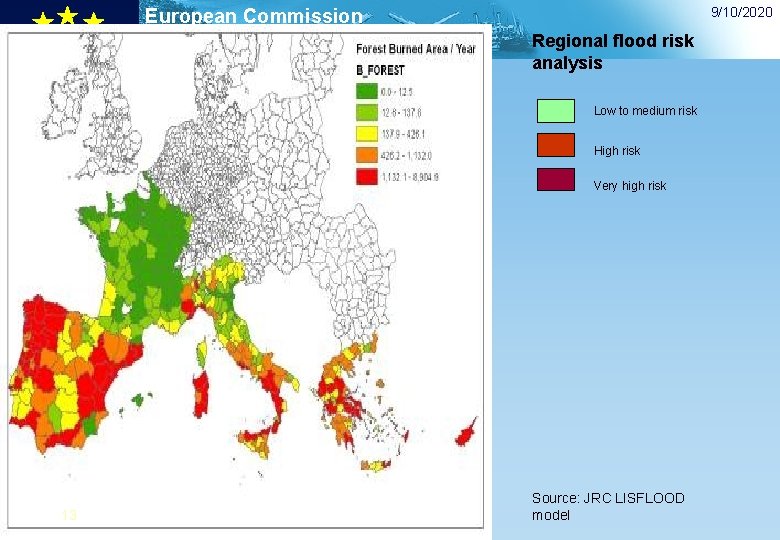 9/10/2020 European Commission Regional Policy EN Regional flood risk analysis Low to medium risk