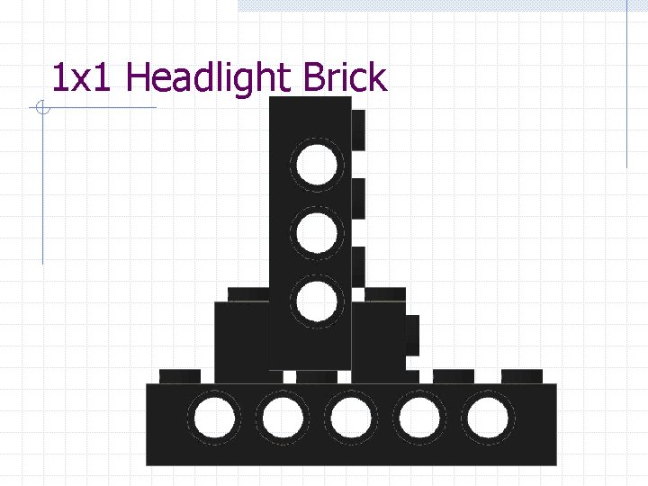 1 x 1 Headlight Brick 