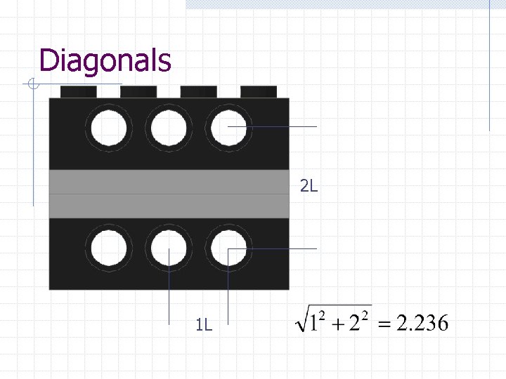 Diagonals 2 L 1 L 