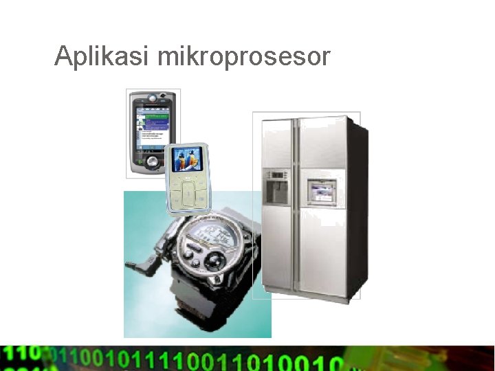 Aplikasi mikroprosesor 