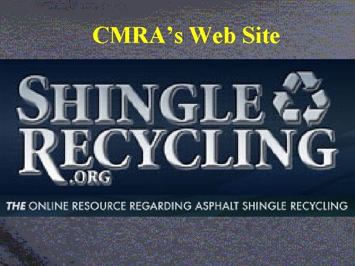 CMRA’s Web Site 