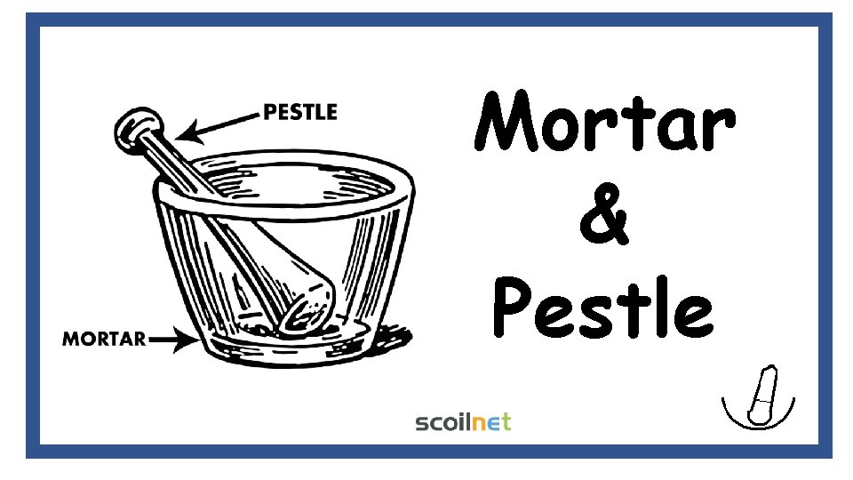 Mortar & Pestle 