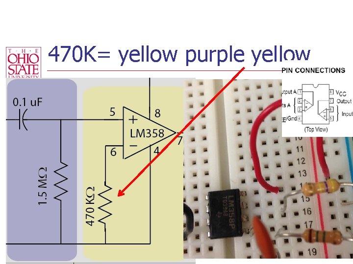 470 K= yellow purple yellow 