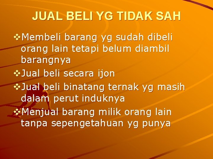 JUAL BELI YG TIDAK SAH v. Membeli barang yg sudah dibeli orang lain tetapi