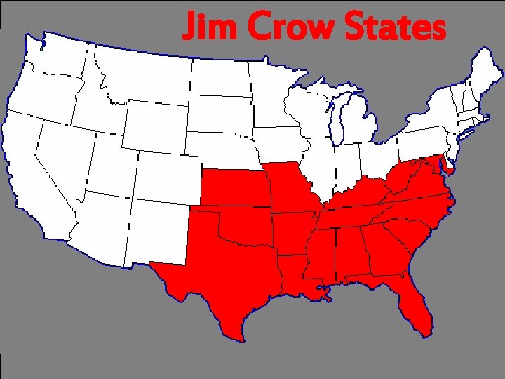 Jim Crow States 