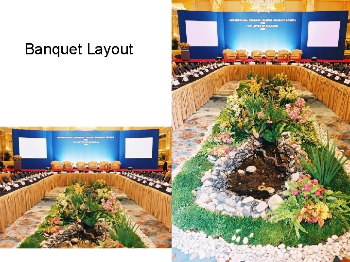 Banquet Layout www. lrjj. cn 