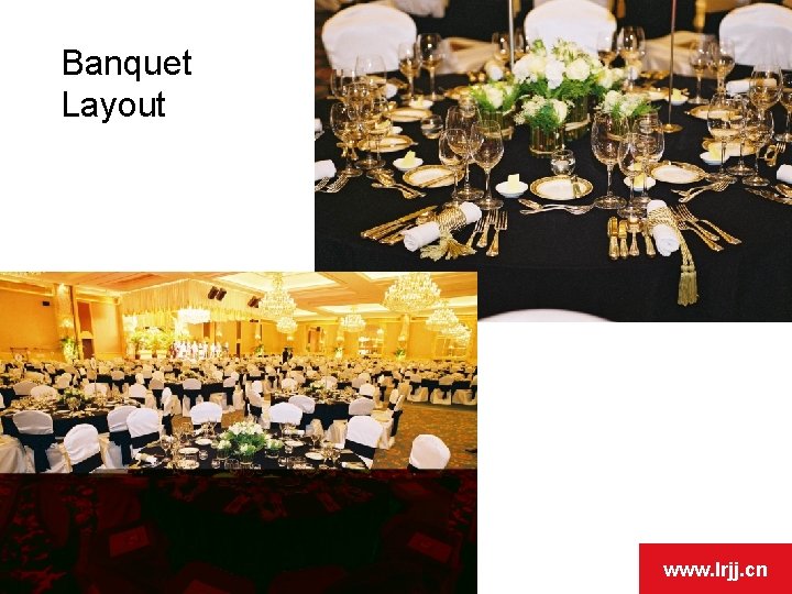 Banquet Layout www. lrjj. cn Banquet Layout www. lrjj. cn