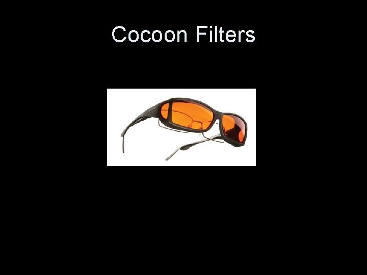 Cocoon Filters • Photo of cocoon filters 