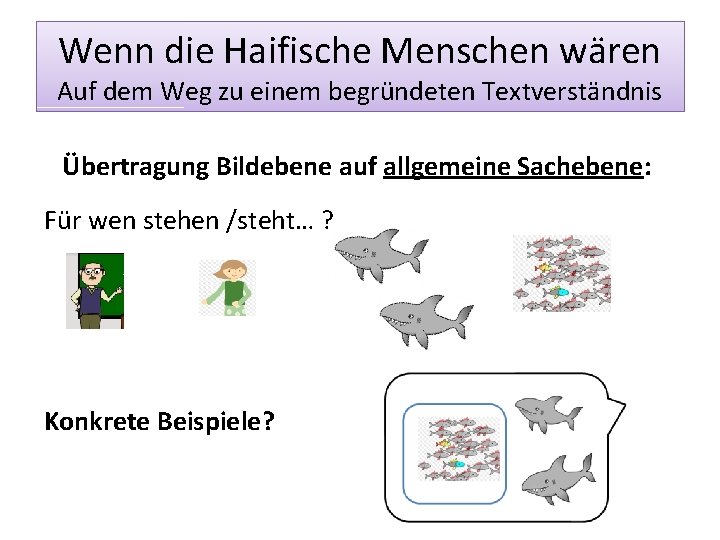Wenn Die Menschen Haifische Wären Wenn die Haifische Menschen wren Bertolt Brecht Herr
