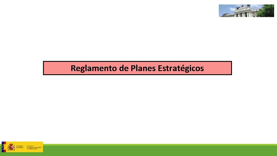 Reglamento de Planes Estratégicos 