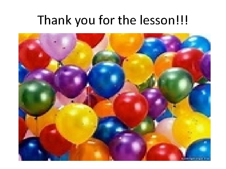 Thank you for the lesson!!! 