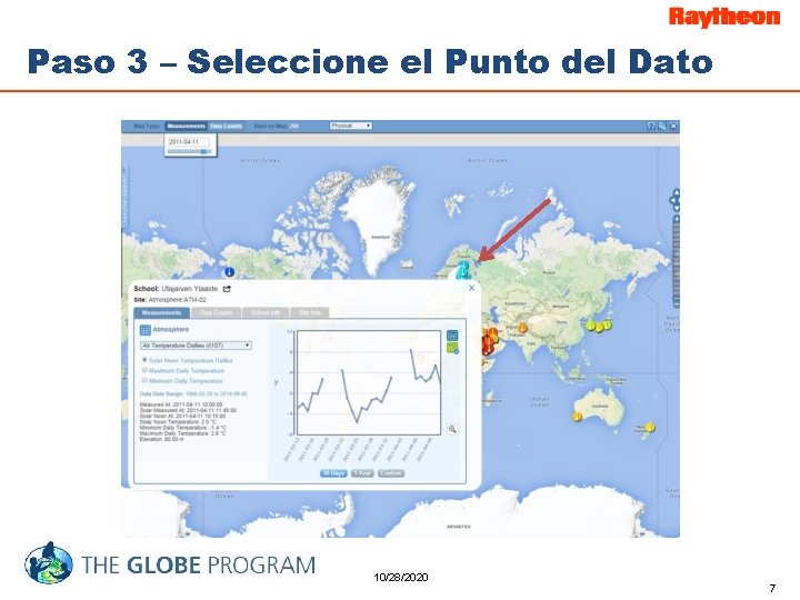 Paso 3 – Seleccione el Punto del Dato 10/28/2020 7 