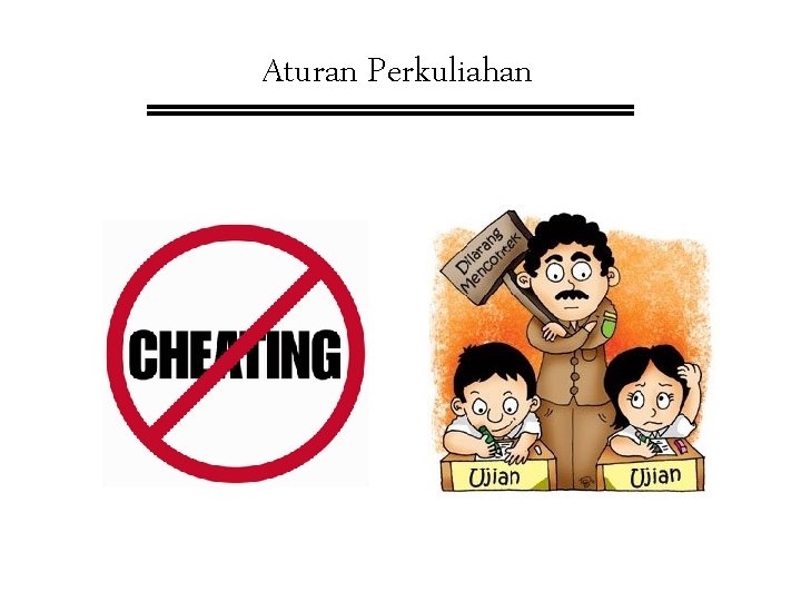 Aturan Perkuliahan 