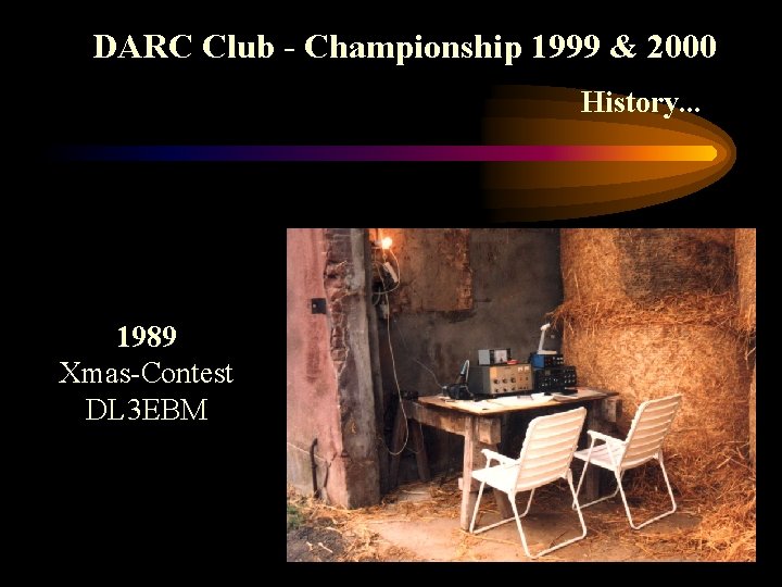 DARC Club - Championship 1999 & 2000 History. . . 1989 Xmas-Contest DL 3