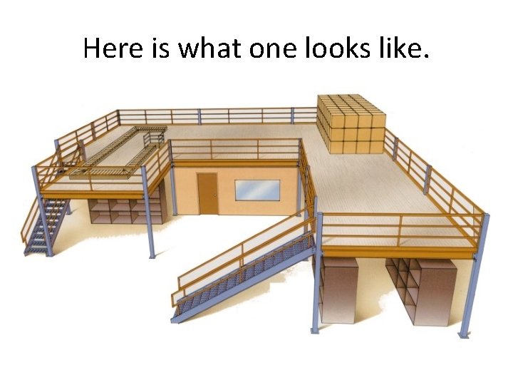 Here is what one looks like. 