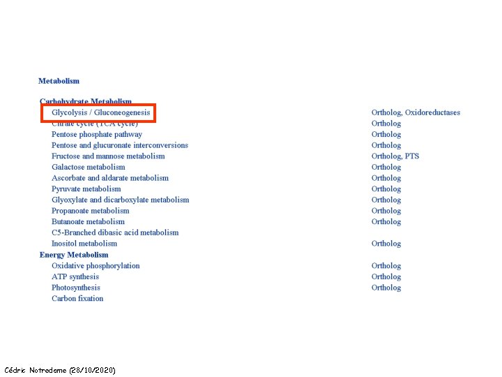 Cédric Notredame (28/10/2020) 