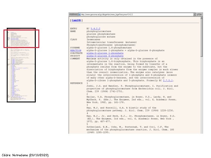 Cédric Notredame (28/10/2020) 