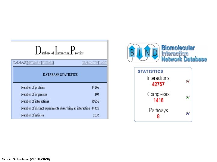 Cédric Notredame (28/10/2020) 